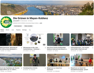 YouTube-Kanal des KV MYK